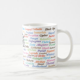 UEG Geschichtsbaum Kaffeetasse