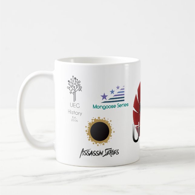 UEG Sonderausgabe (ikonenhaft) Kaffeetasse (Links)