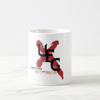 uegslogan kaffeetasse