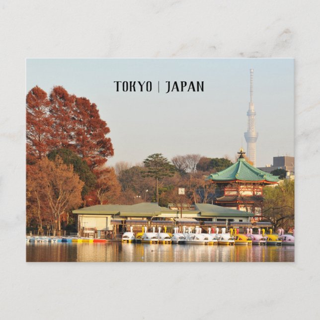 Ueno Park in Tokio, Japan Postkarte (Vorderseite)