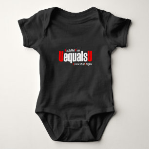 UEqualsU HIV Fakten nicht Angst Wissenschaft nicht Baby Strampler