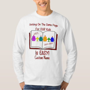 UES Staff Shirt-Mens Basic Long Sleeve-Benutzernam T-Shirt