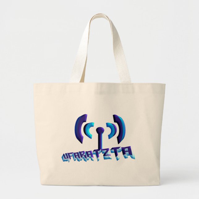 Ufaratzta Jumbo Stoffbeutel (Vorne)