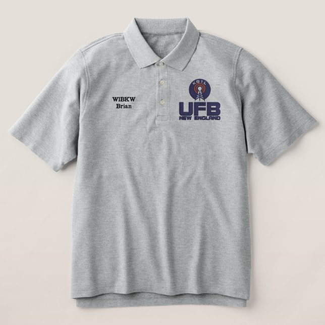 UFB New England Polo (Design Vorderseite)