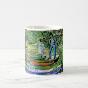 Ufer der Oise bei Auvers von Vincent van Gogh Kaffeetasse