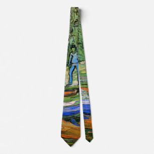 Ufer der Oise bei Auvers von Vincent van Gogh Krawatte