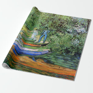 Ufer der Oise in Auvers von Vincent van Gogh Geschenkpapier