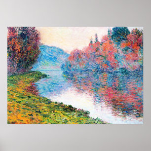 Ufer der Seine bei Jenfosse Poster