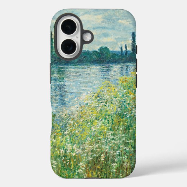 Ufer der Seine durch Monet iPhone 16 Hülle (Rückseite)