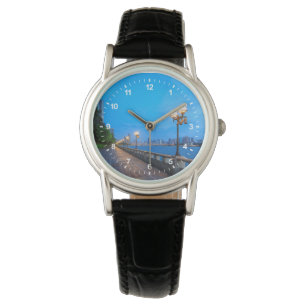 Ufer der Stadt Guangzhou Armbanduhr