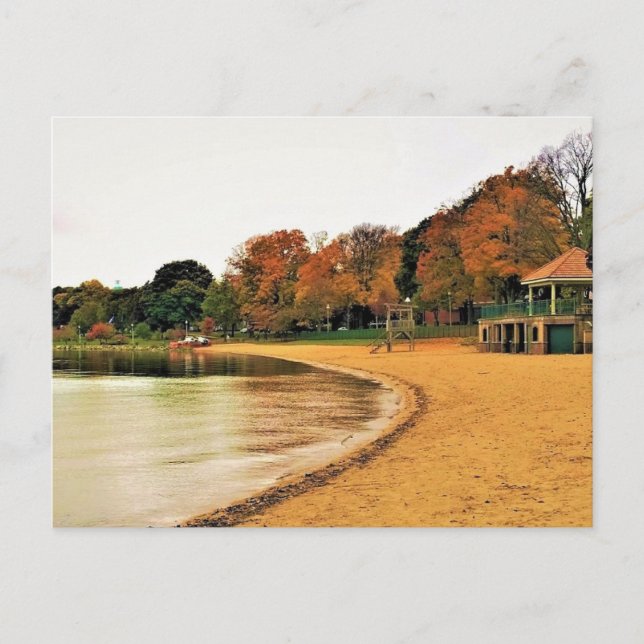 Ufer des Genfer Sees, Wisconsin Postkarte (Vorderseite)