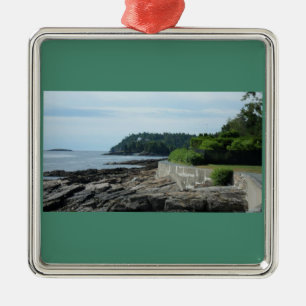 Ufer-Weg, Bar-Hafen, Maine-Verzierung Ornament Aus Metall