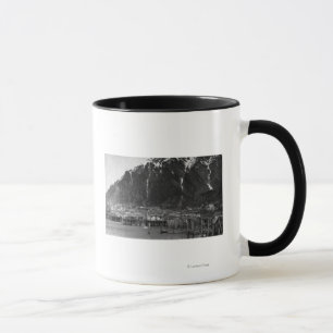 Ufergegend-Ansicht von Juneau, Alaska Fotografie Tasse
