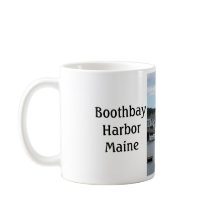 "Ufergegend" Boothbay Hafen-Maine-Tasse