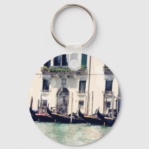 Ufergegend-Fotografie der Bestimmungsort-  Venedig Schlüsselanhänger
