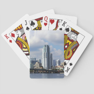 Ufergegendansicht von Miami Spielkarten