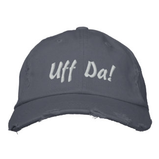 Uff Da Bestickte Kappe