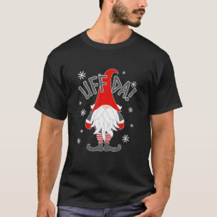 Uff Da Christmas Swedish Tomte Garden Gnome Xmas G T-Shirt