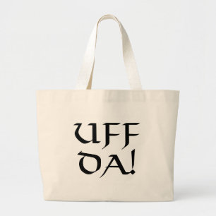 Uff DA! Jumbo Stoffbeutel