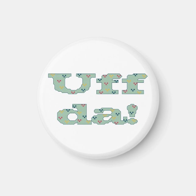 Uff da! magnet (Vorne)