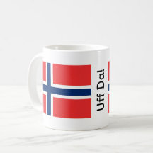 Uff Da! Norwegische Tasse