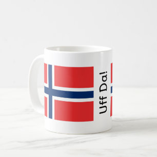 Uff Da! Norwegische Tasse
