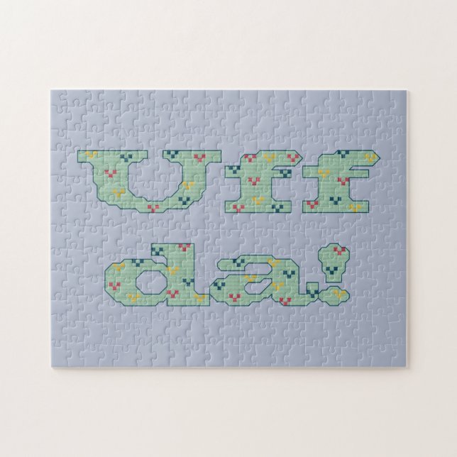 Uff DA! Puzzlespiel (Horizontal)