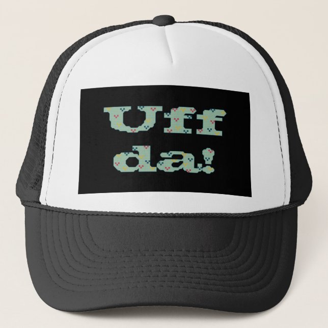 Uff DA! Truckerkappe (Vorderseite)