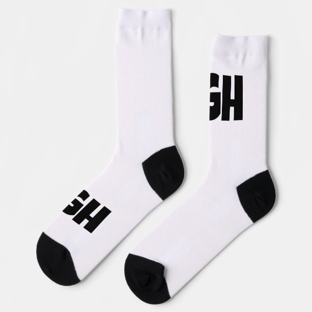 Uff Socken (Linkes Detail)