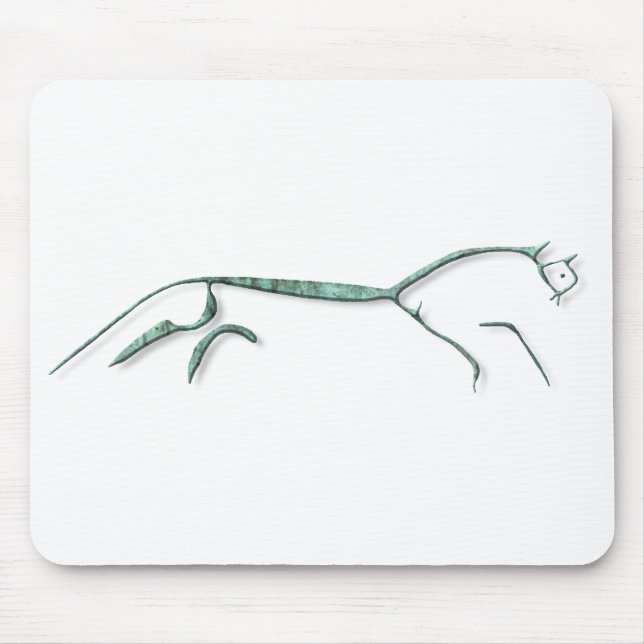 Uffington Horse Copper Mousepad (Vorne)