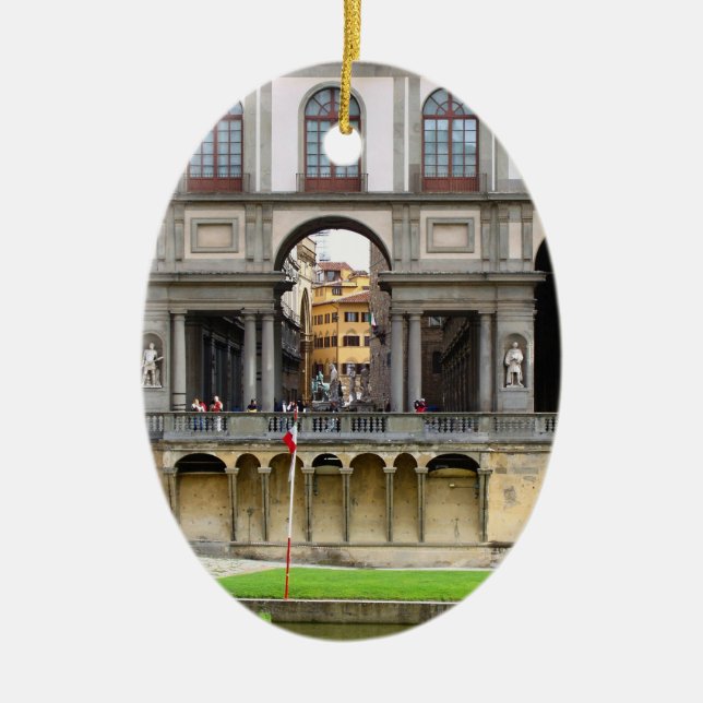 Uffizi Gallery Keramik Ornament (Vorne)