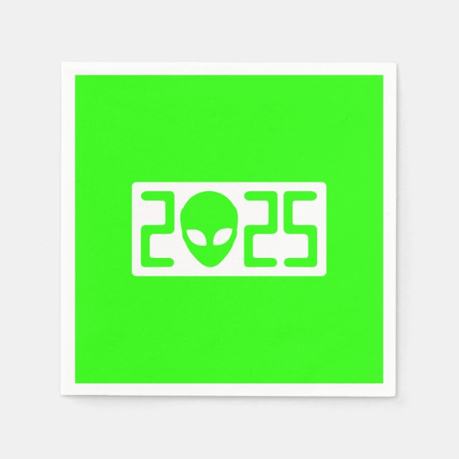 UFO 2025 SERVIETTE (Vorderseite)