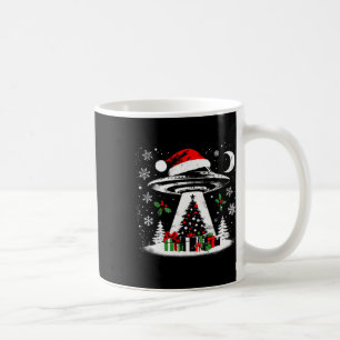 Ufo Abduction Christmas Tree - Funny Alien Xmas Lo Kaffeetasse