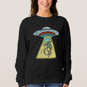Ufo Abduction Jellyfish Sea Animal 1 Sweatshirt