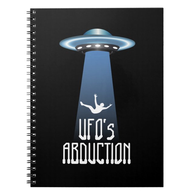UFO Abduktion Notizblock (Vorderseite)