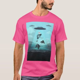 Ufo Abutes A Stingray T-Shirt