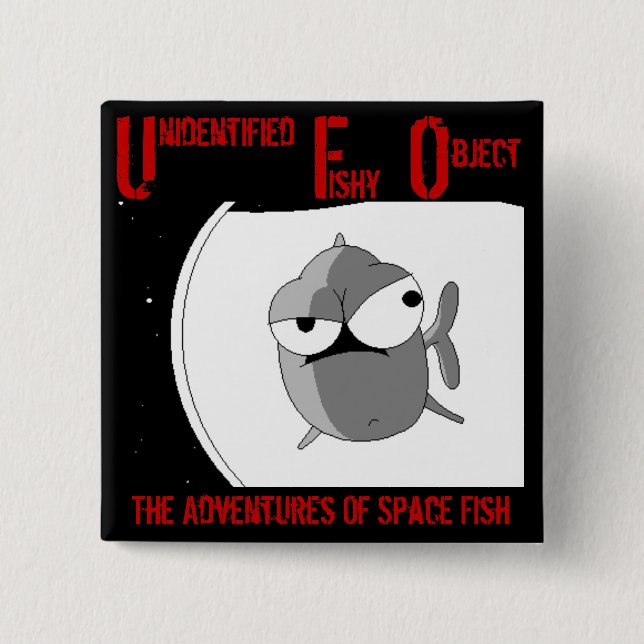 UFO (Abzeichen) Button (Vorderseite)