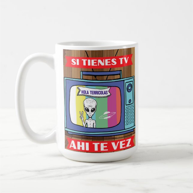 UFO AHI TE VEZ KAFFEETASSE (Links)
