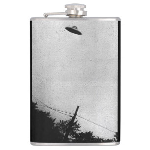 UFO Alien Extraterrestriale Raumsonde Top Geheimni Flachmann