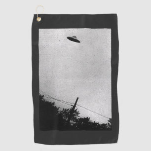 UFO Alien Extraterrestriale Raumsonde Top Geheimni Golfhandtuch