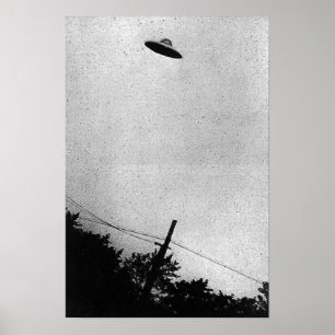 UFO Alien Extraterrestriale Raumsonde Top Geheimni Poster