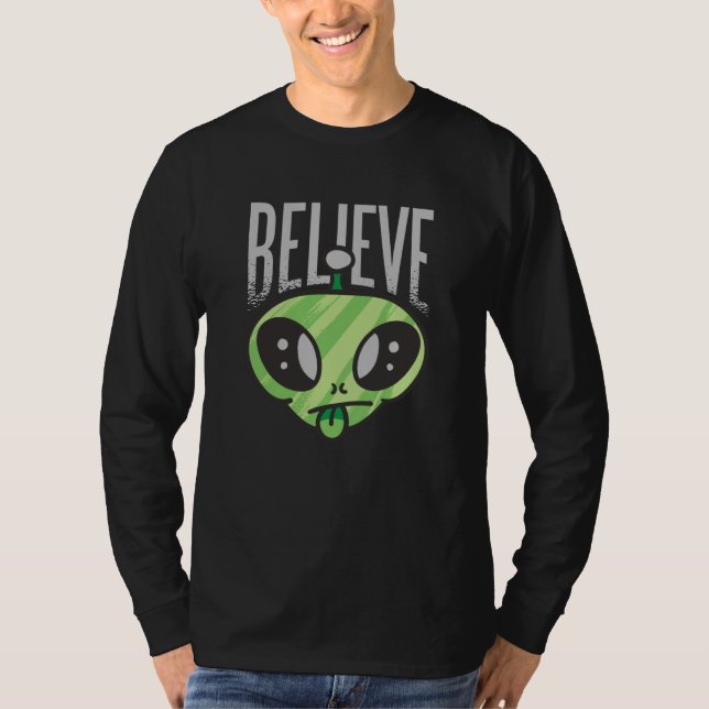 Ufo Alien Slogan for Men and Women  1 T-Shirt (Vorderseite)