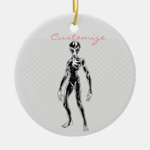 UFO-alien Thunder_Cove Keramik Ornament