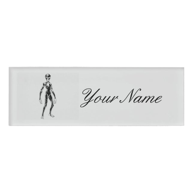 UFO Alien Thunder_Cove Namenschild (Vorderseite)