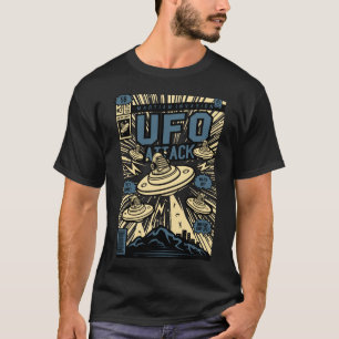 UFO-Angriff T-Shirt
