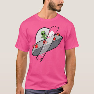 Ufo auf Band aufgefangen T-Shirt