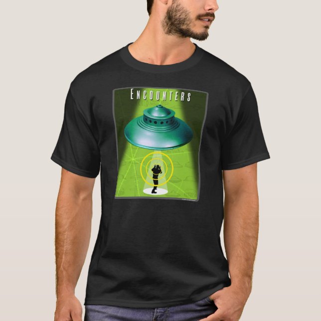UFO-Begegnungen T-Shirt (Vorderseite)