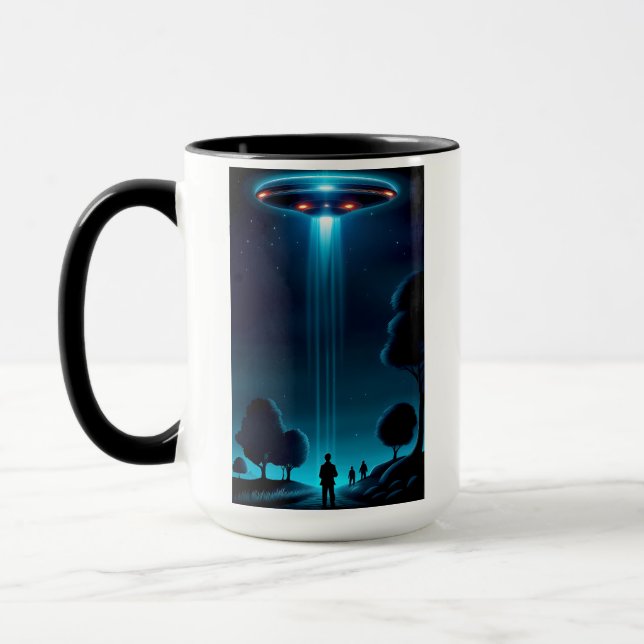 UFO-Begegnungen Tasse (Links)