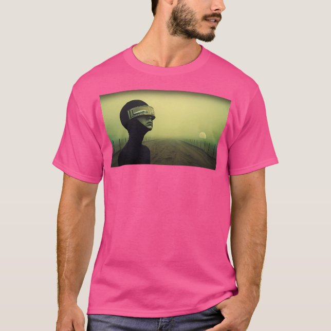 Ufo beobachten T-Shirt (Vorderseite)