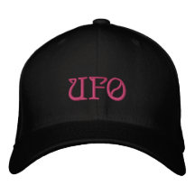 UFO bestickter Hut